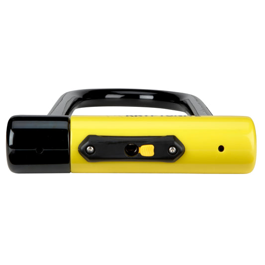 Kryptonite New York LS U-Lock Bicycle and Motorcycle Lock, 4x10.25, Black/Yellow