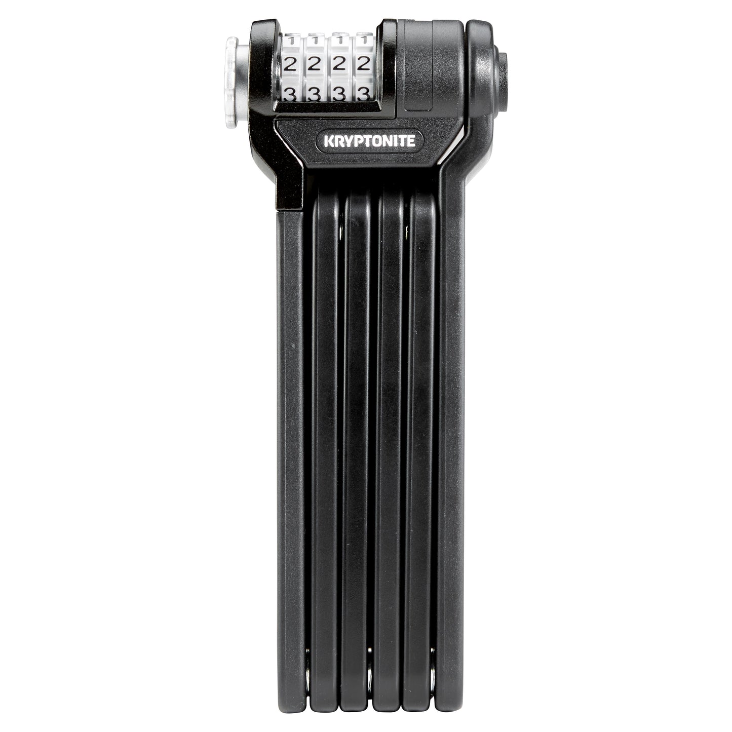 Kryptonite Keeper 585 Combination Folding Lock: Black, 85cm, 3mm
