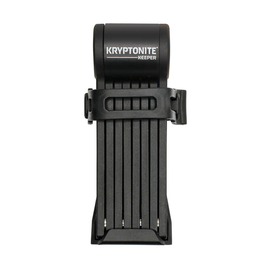 Kryptonite Keeper Mini Folding Bicycle Lock, Keyed Black