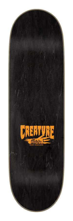 Creature Logo Outline Stumps 8.80in x 31.95in Skateboard Deck