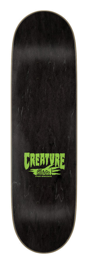 Creature Logo Outline Stumps 8.60in x 31.95in Skateboard Deck