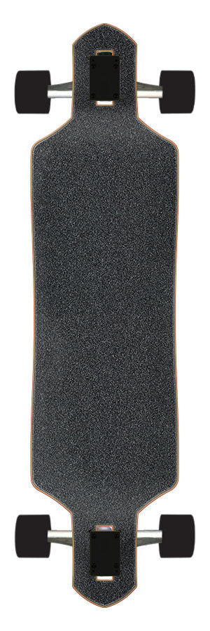 Santa Cruz Classic Dot 9.0in x 36in Drop Thru Longboard Complete