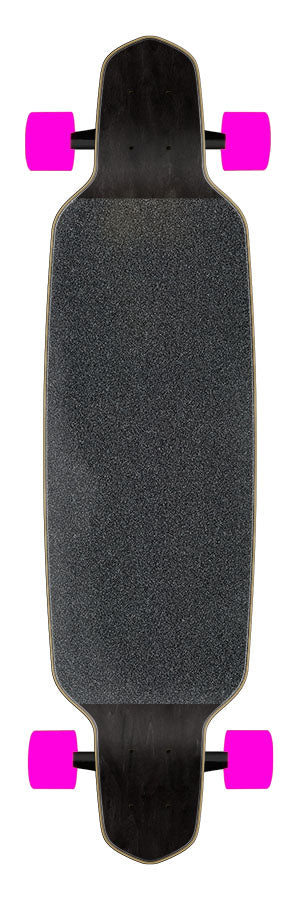 Santa Cruz Split Hand 9.50in x 37.52in Drop Down Longboard Complete