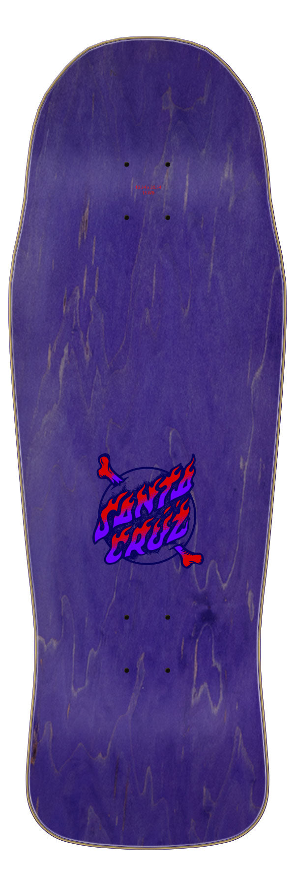 Santa Cruz Winkowski Volcano Shaped 10.34in x 30.54in Skateboard Deck