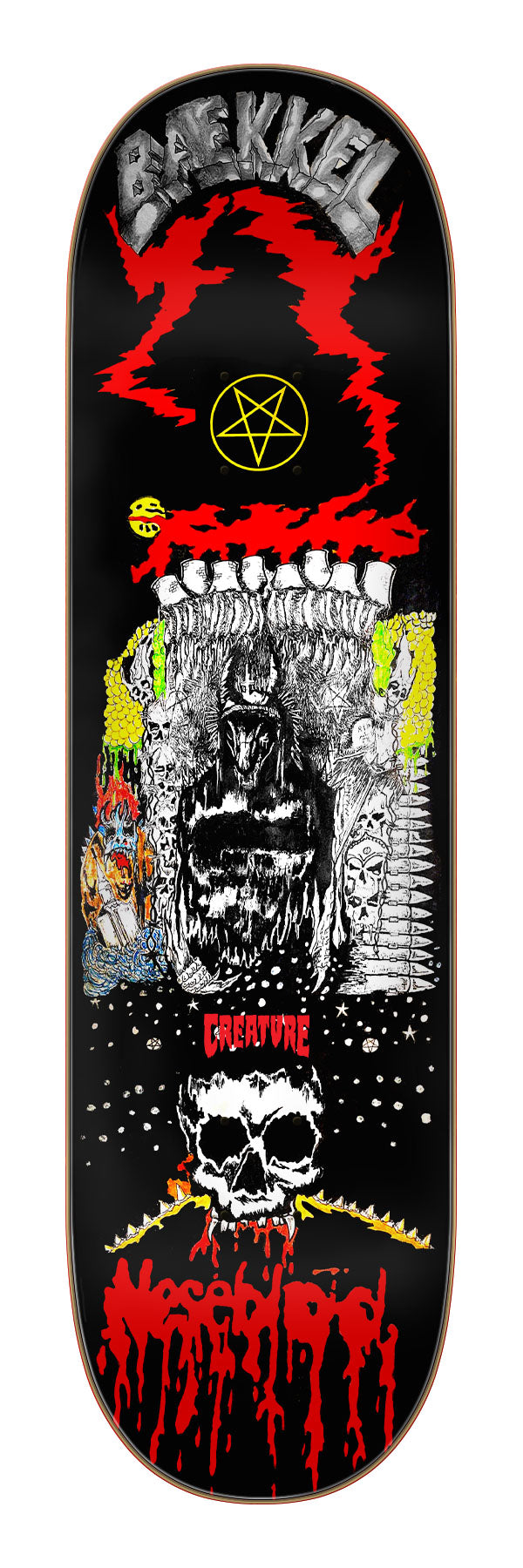 Creature Baekkel Annihilate Pro 8.6in x 32.11in Skateboard Deck