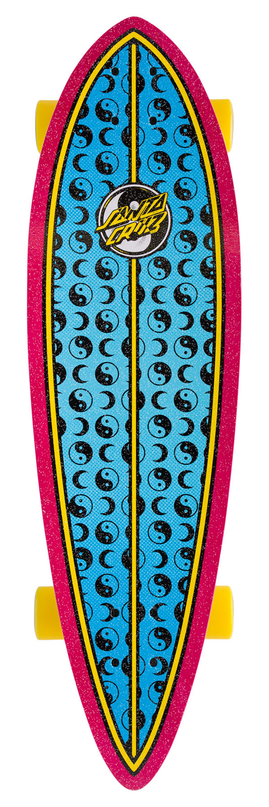 Santa Cruz Yin Yang Dot 9.20in x 33in Pintail Longboard Complete