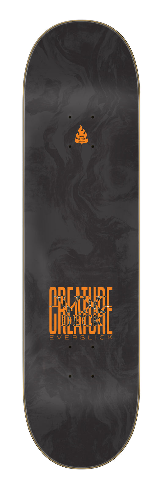 Creature Lockwood Memento VX Everslick 8.25in x 32.04in Skateboard Deck