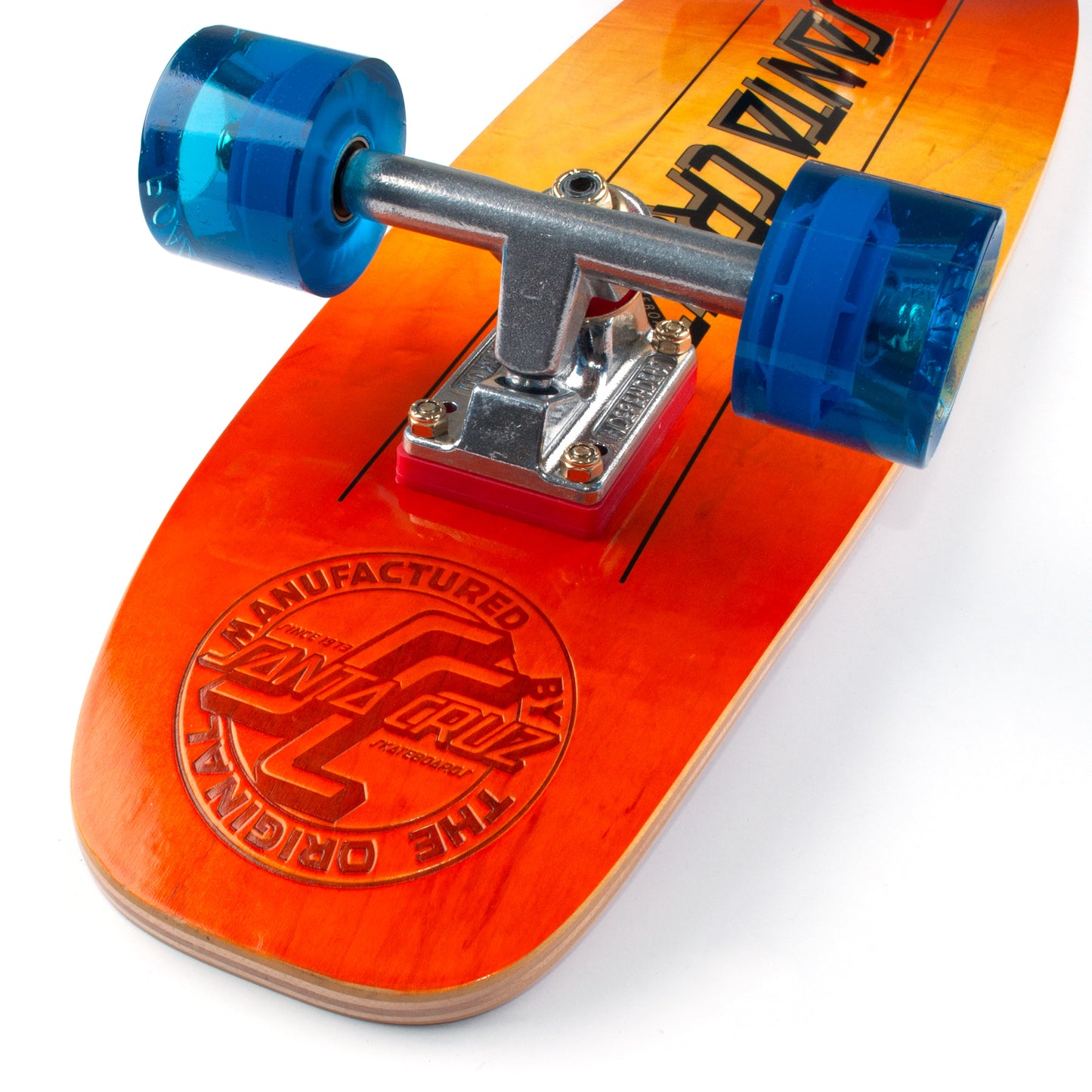 Santa Cruz 5-Ply Kicktail 7.45in x 27.04in Retro Mini Cruiser Longboard Complete