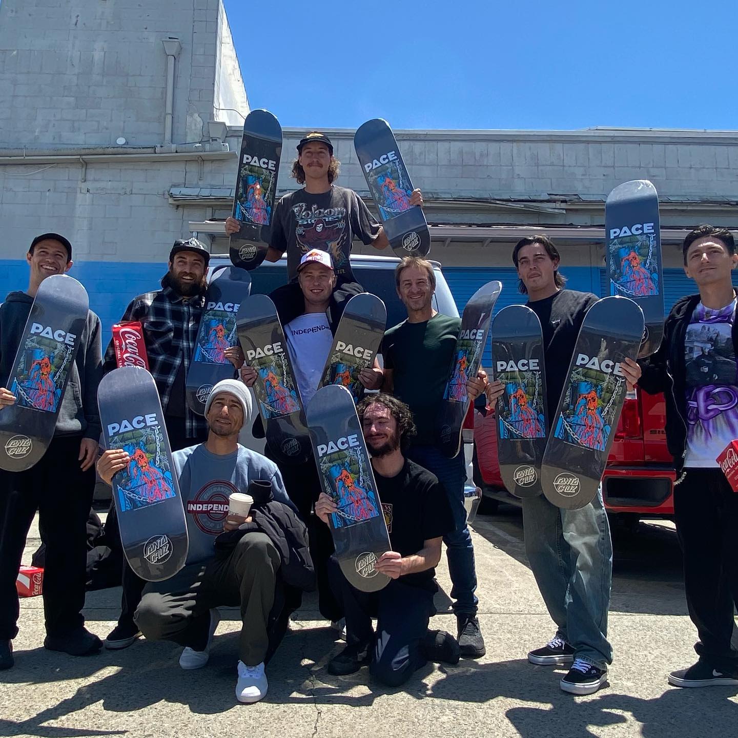 Santa Cruz Pace Dungeon Pro 8.25in x 31.8in Skateboard Deck