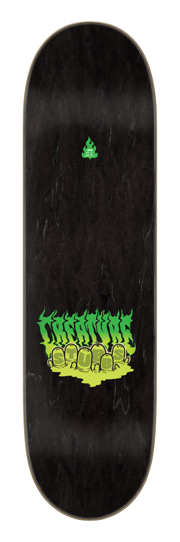 Creature Stubbs Large Birch 8.25in x 31.00in Skateboard Deck