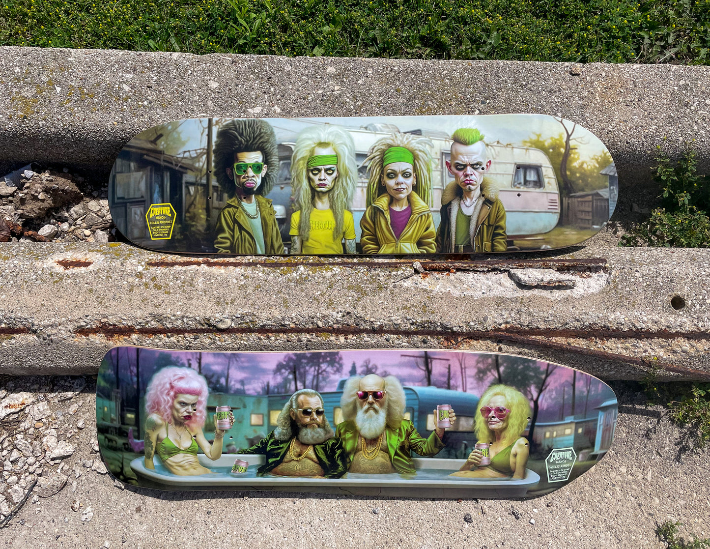 Creature Kimbel Manor VX 9.35in x 31.7in Pro Skateboard Deck
