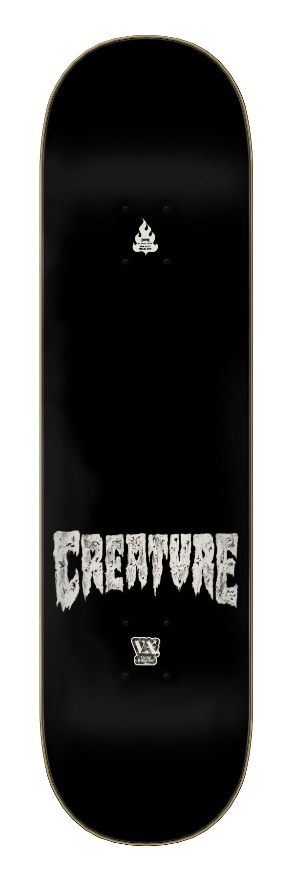 Creature Russell Reaper VX 8.25in x 31.8in Skateboard Deck
