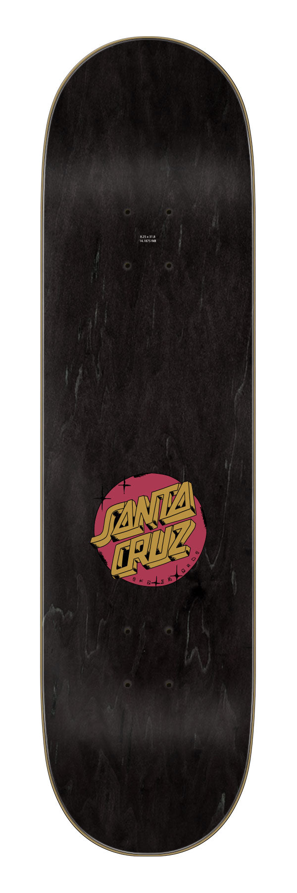Santa Cruz Scrawl Brick Dot Birch 8.25in x 31.80in Skateboard Deck