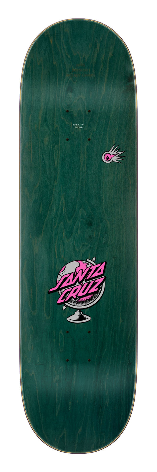Santa Cruz Knibbs Cryptic Pro 8.50in x 31.60in Skateboard Deck