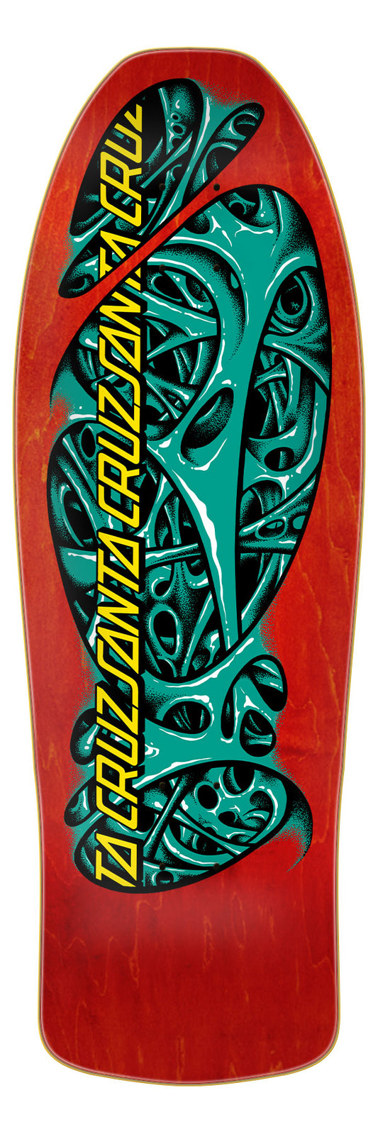 Santa Cruz Oops Mucus Reissue Shaped 10.32in x 30.7in Skateboard Deck