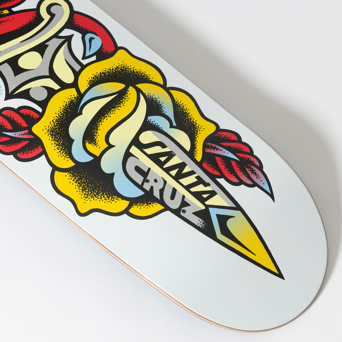 Santa Cruz Dressen Rose Dagger Pro 8.7in x 31.825in Skateboard Deck