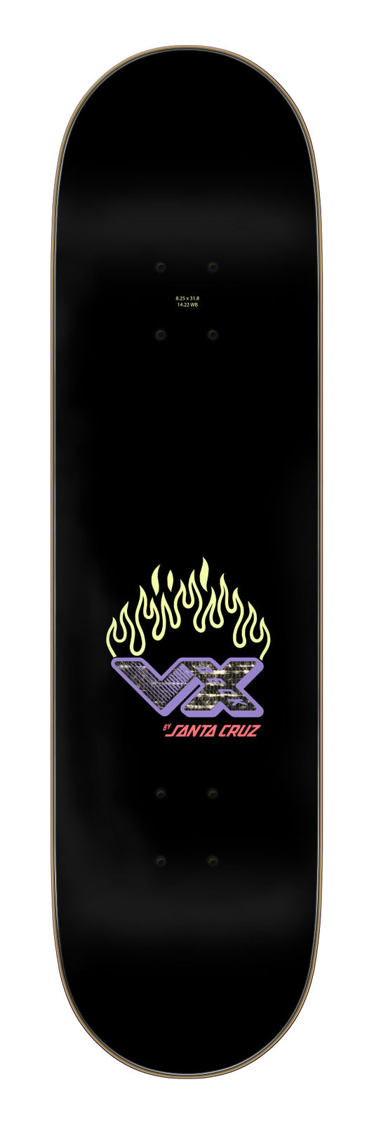 Santa Cruz McCoy Space Chick VX Deck 8.25in x 31.83in Skateboard Deck