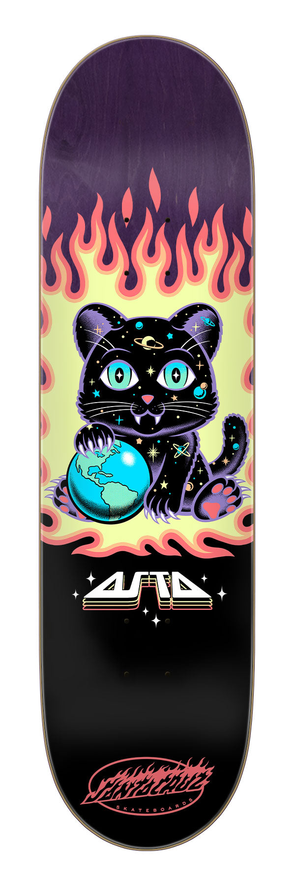 Santa Cruz Asta Space Kitten VX 8.00in x 30.50in Skateboard Deck