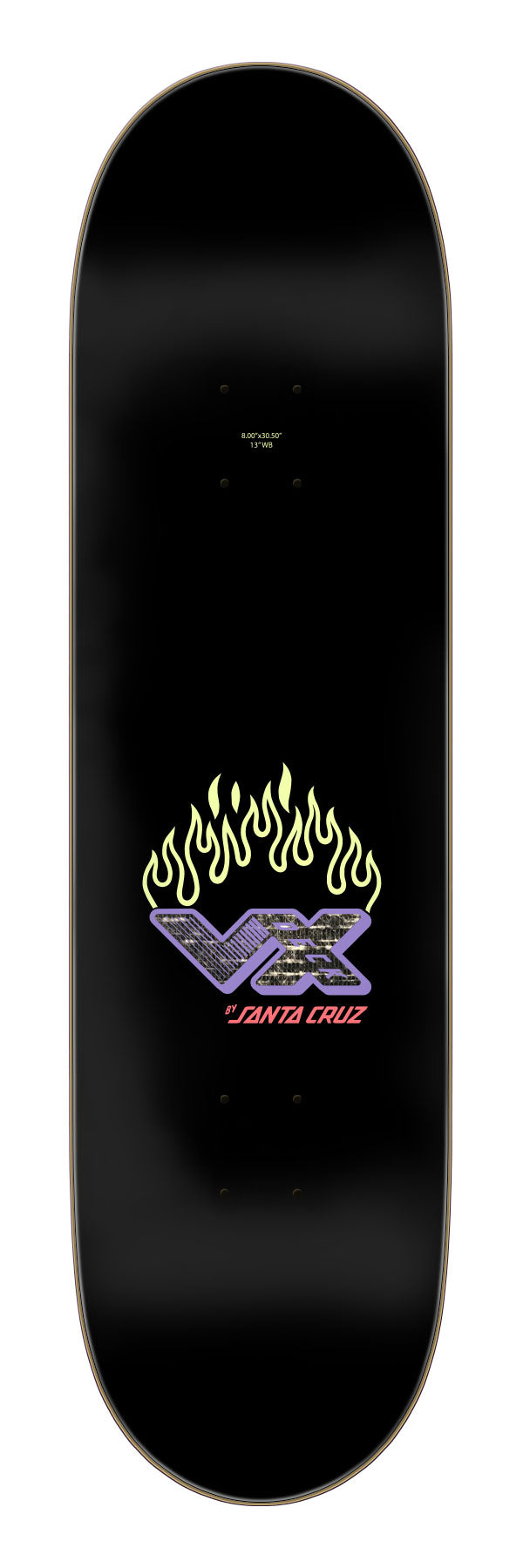 Santa Cruz Asta Space Kitten VX 8.00in x 30.50in Skateboard Deck