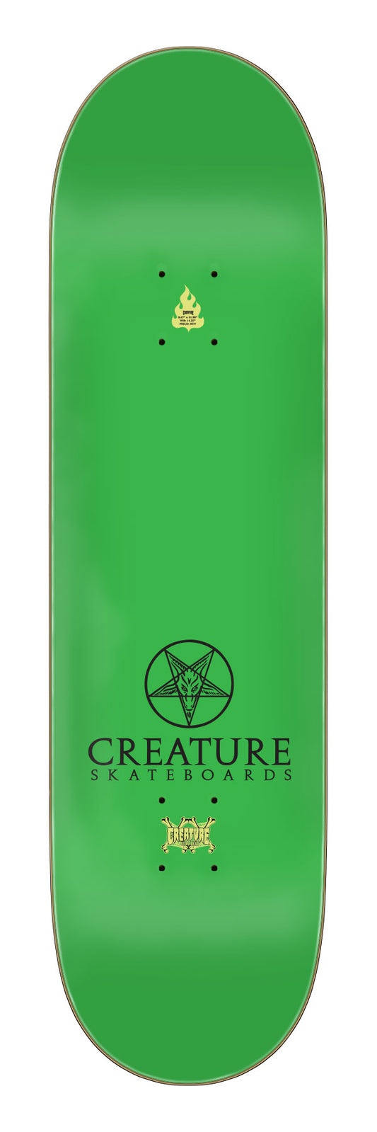 Creature Demonseed Birch 8.47in x 31.98in Skateboard Deck