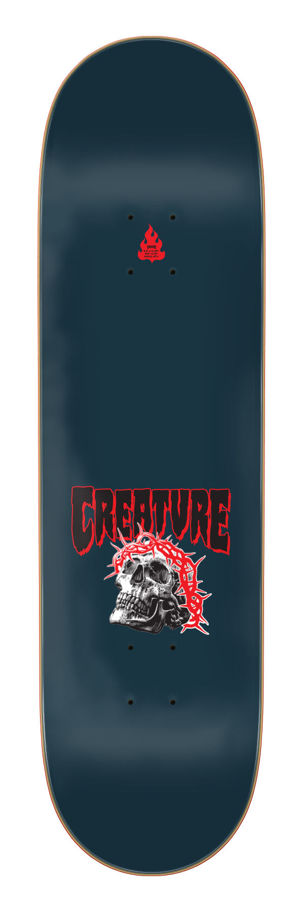 Creature Baekkel Metal XX Pro 8.51in x 31.88in Skateboard Deck