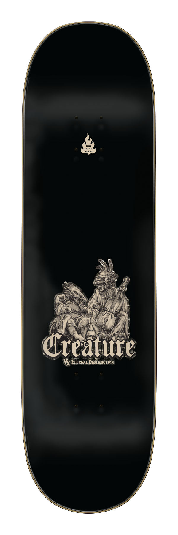 Creature Kimbel The Lore VX Deck 8.8in x 32.5in Skateboard Deck