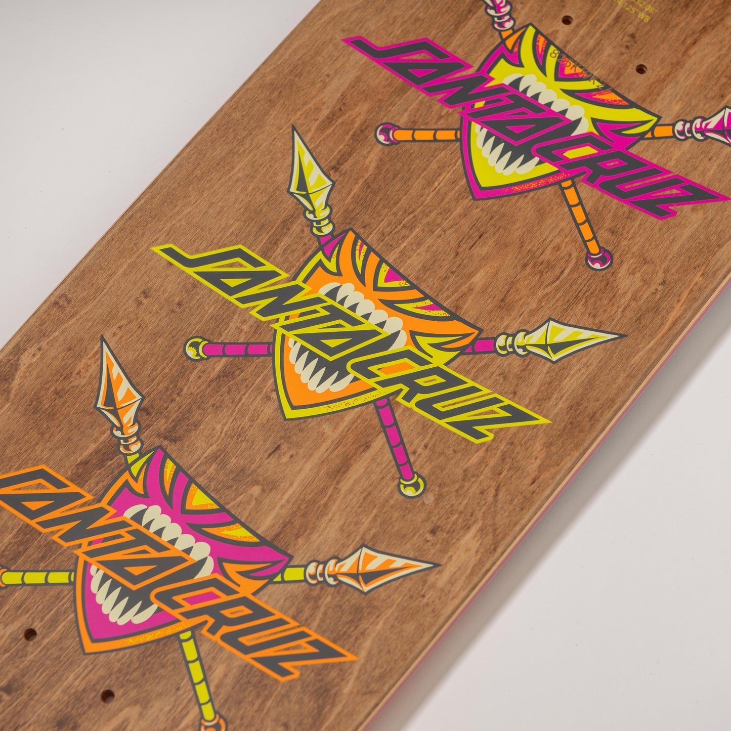 Santa Cruz Salba Firedance Pro Shaped 8.80in x 32.08in Skateboard Deck