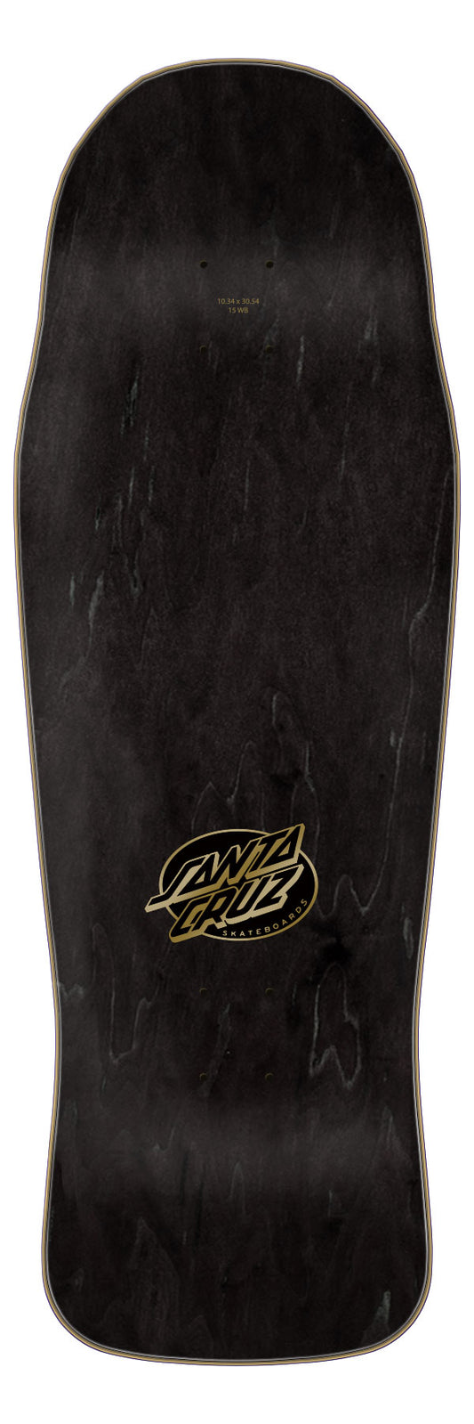 Santa Cruz Winkowski Primeval Gold Pro Shaped 10.34in x 30.54in Skateboard Deck