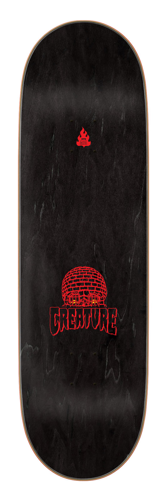 Creature Doom Skull Stumps Birch 9.00in x 32.15in Skateboard Deck
