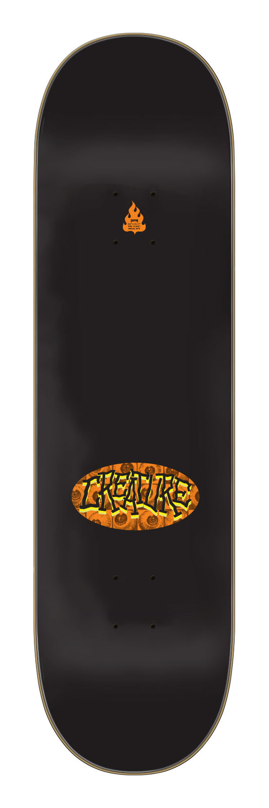 Creature Baekkel Crash and Burn Pro 8.6in x 32.11in Skateboard Deck
