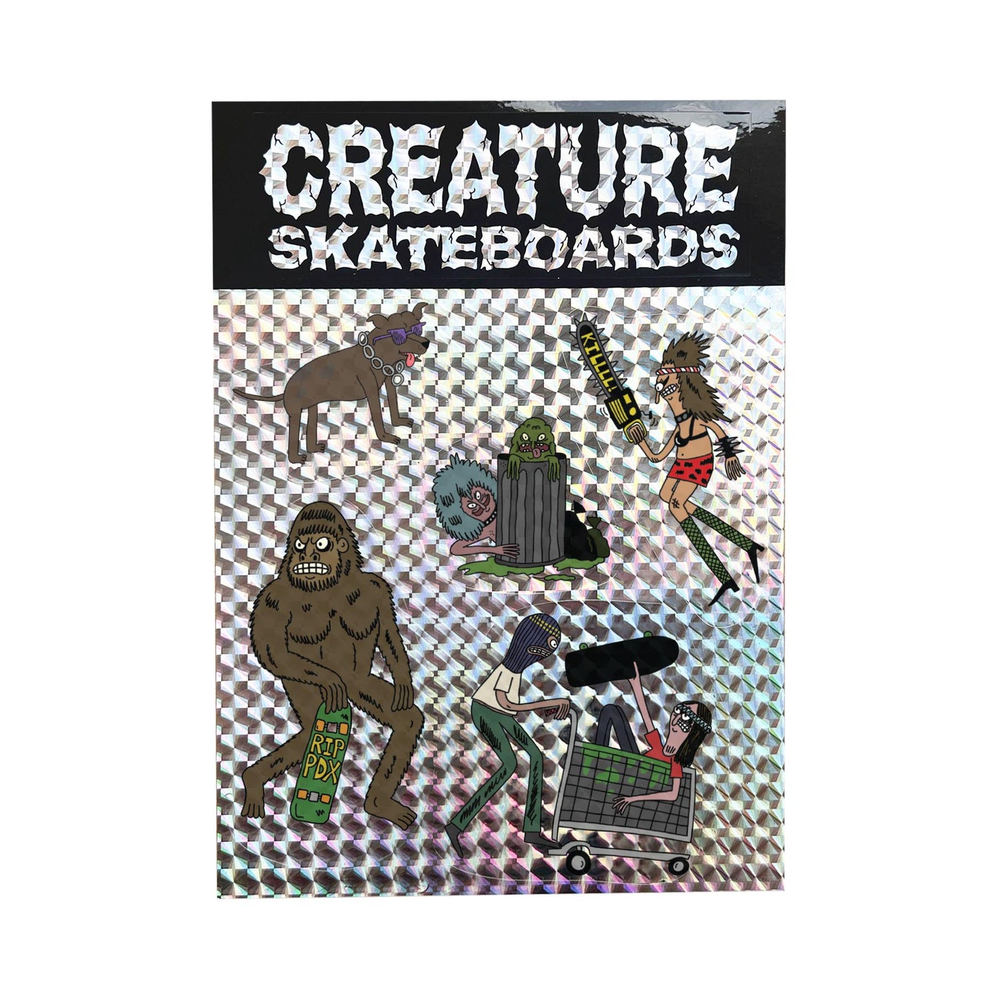 Creature Willis Kimbel Shred Party Deux Pro 9in x 33 in Skateboard Deck