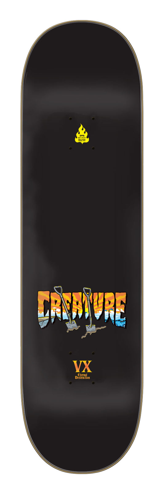 Creature Worthington Paradise VX 8.6in x 32.11in Skateboard Deck