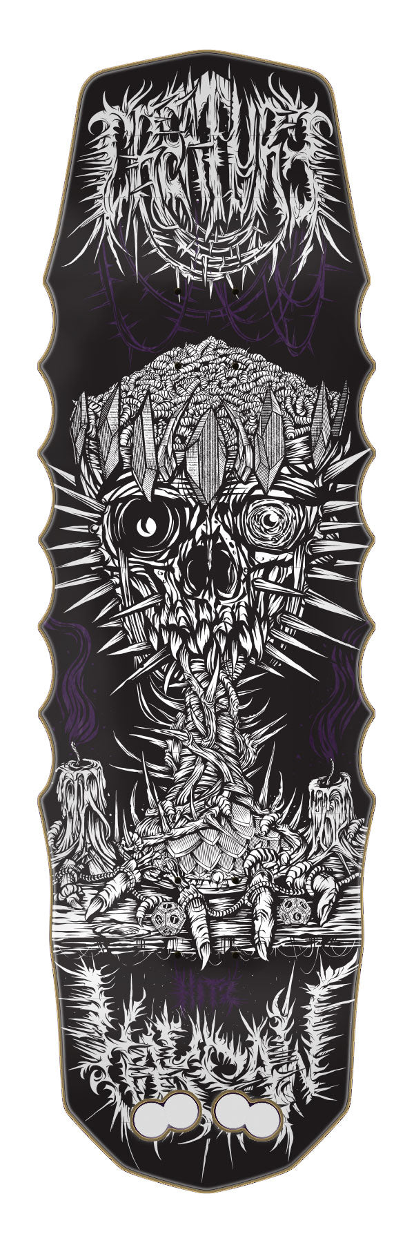 Creature Hitz Haksaw Grande Pro 9.5in x 32.5in Skateboard Deck