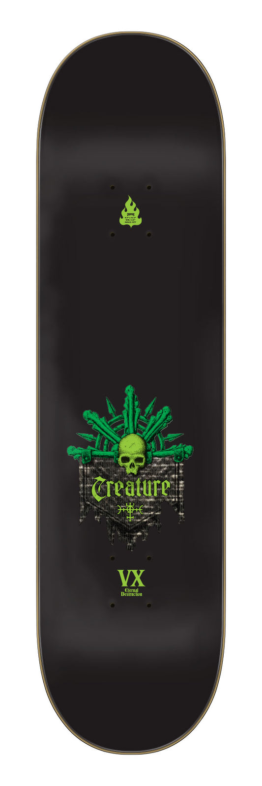 Creature Gravette Messenger VX Pro 8.3in x 32.2in Skateboard Deck