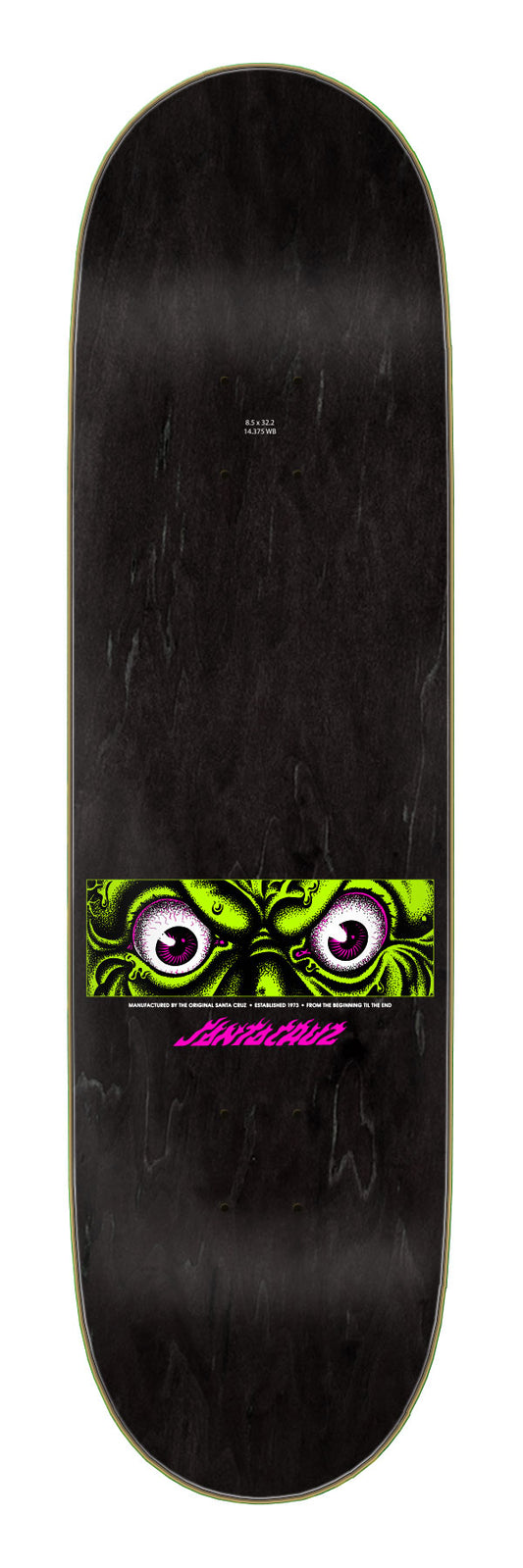 Santa Cruz Rob Roskopp Dissect Birch 8.5in x 32.2in Skateboard Deck