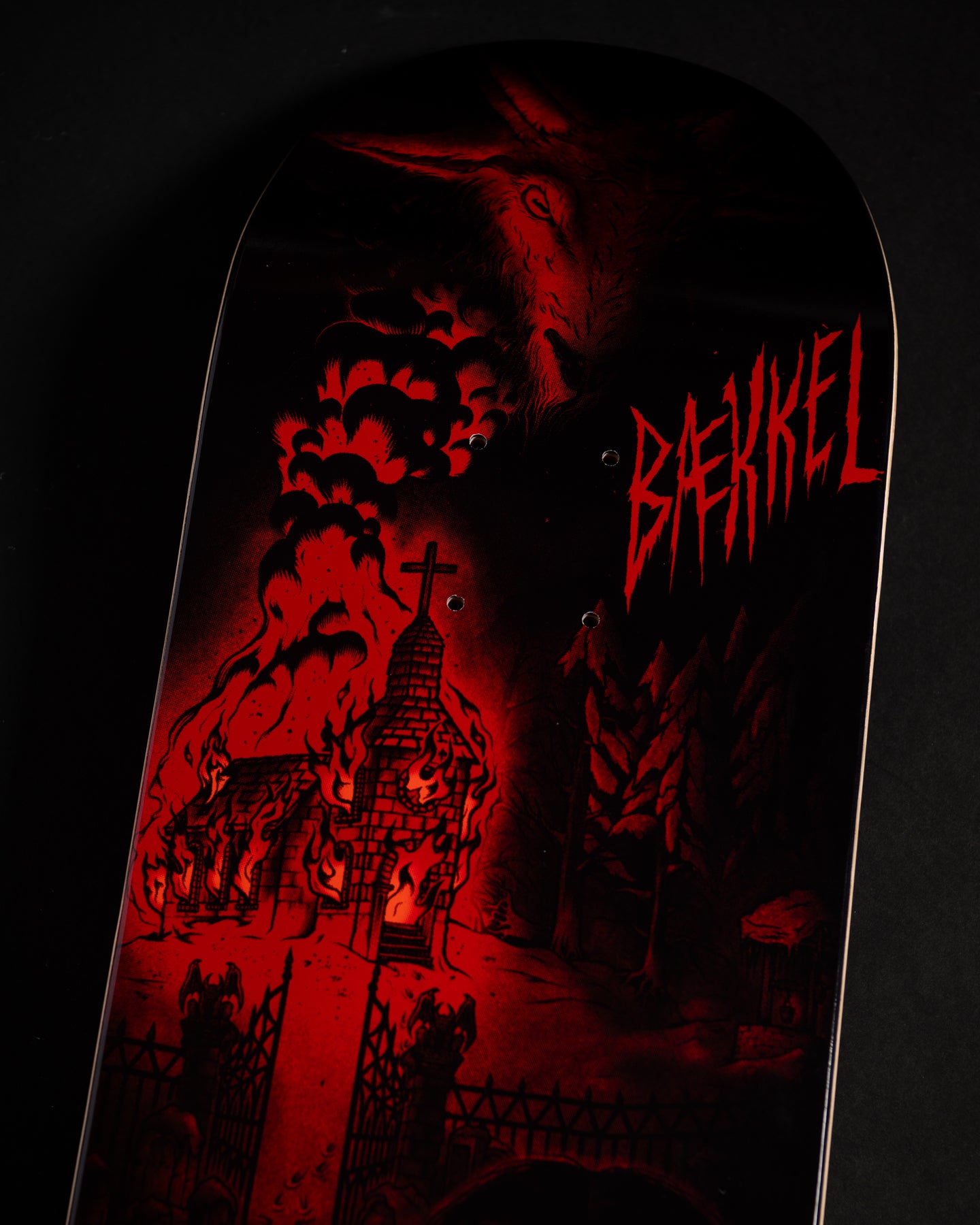 Creature Baekkel Torch Pro 8.6in x 32.11in Skateboard Deck