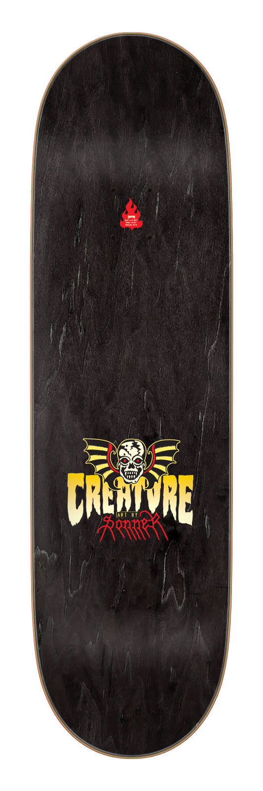 Creature Provost Flash Pro Stumps 8.80in x 31.95in Skateboard Deck