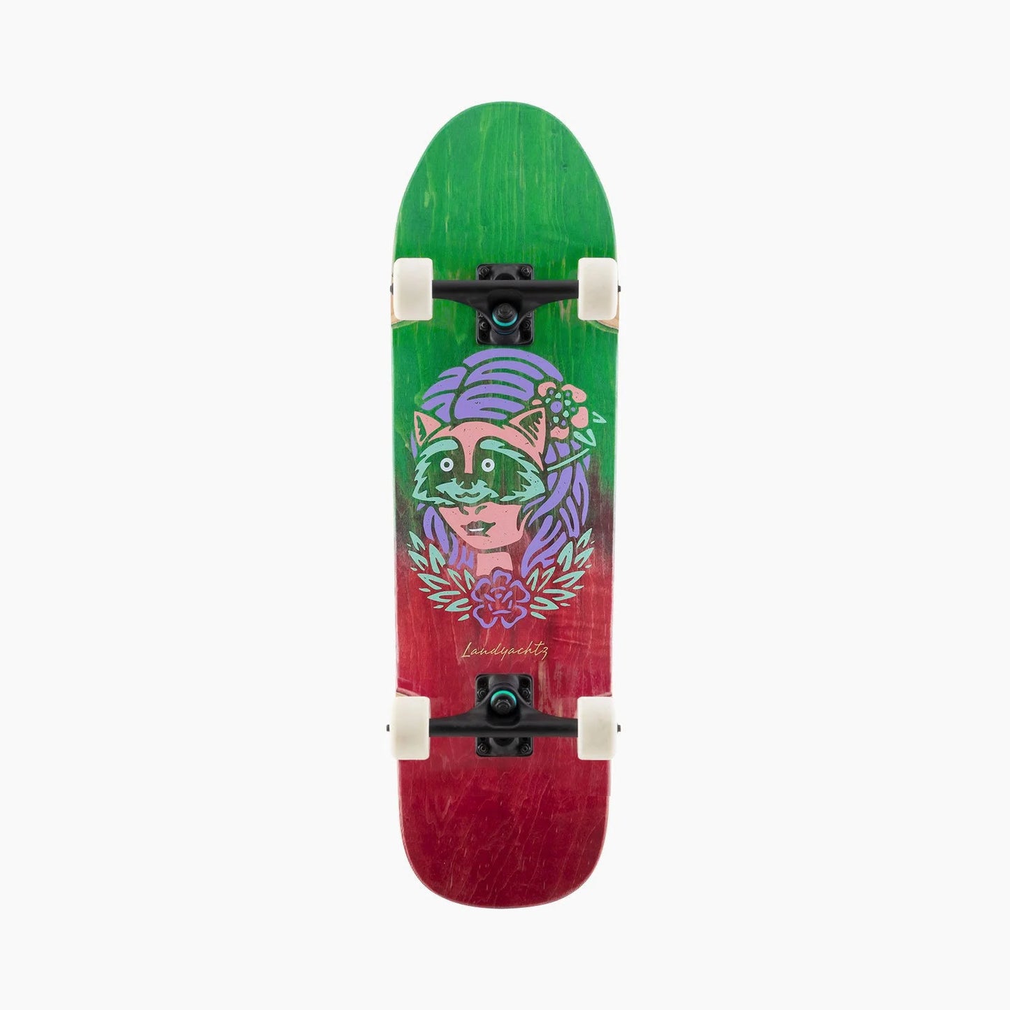 Landyachtz ATV Perfecto Raccoon Cruiser Longboard Complete