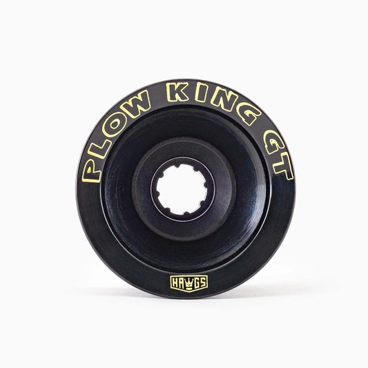 Hawgs Plow King GT 74mm 76a Longboard Wheels Black