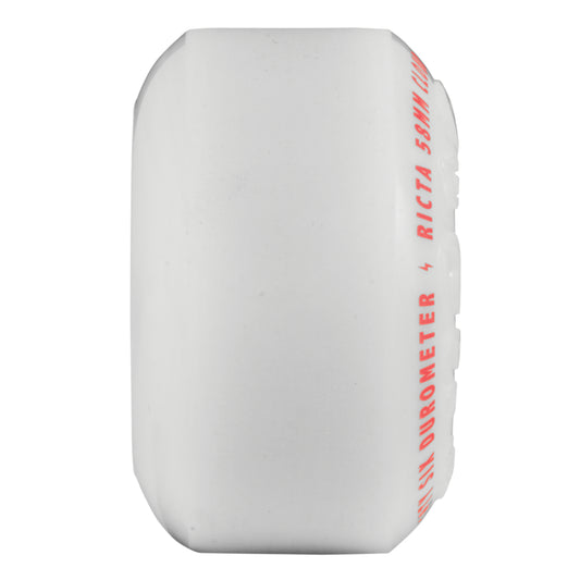 Ricta Wheels 55mm 86a Clouds Red Skateboard Wheels All Terrain