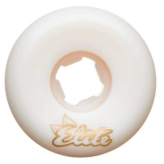 OJ Wheels Elite White Nomads 53mm 95a Skateboard Wheels