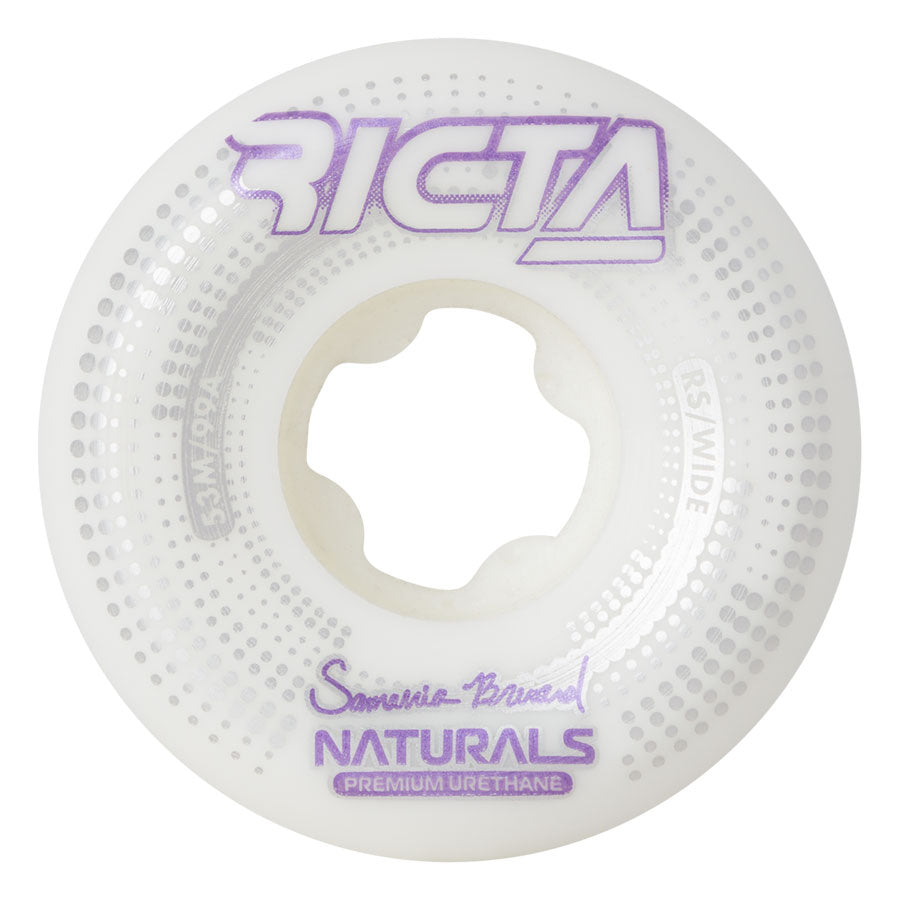 Ricta Wheels 53mm 99a Bravard Source Naturals Wide Skateboard Wheels