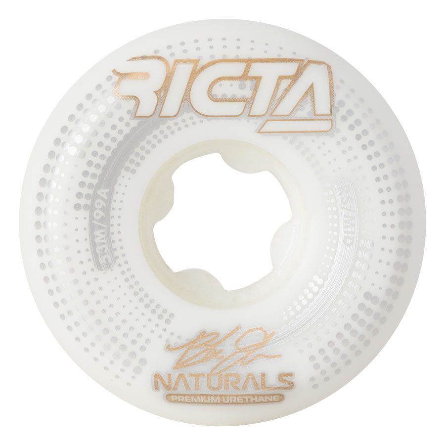 Ricta Wheels 53mm 99a Johnson Source Naturals Mid Skateboard Wheels (Set of 4)