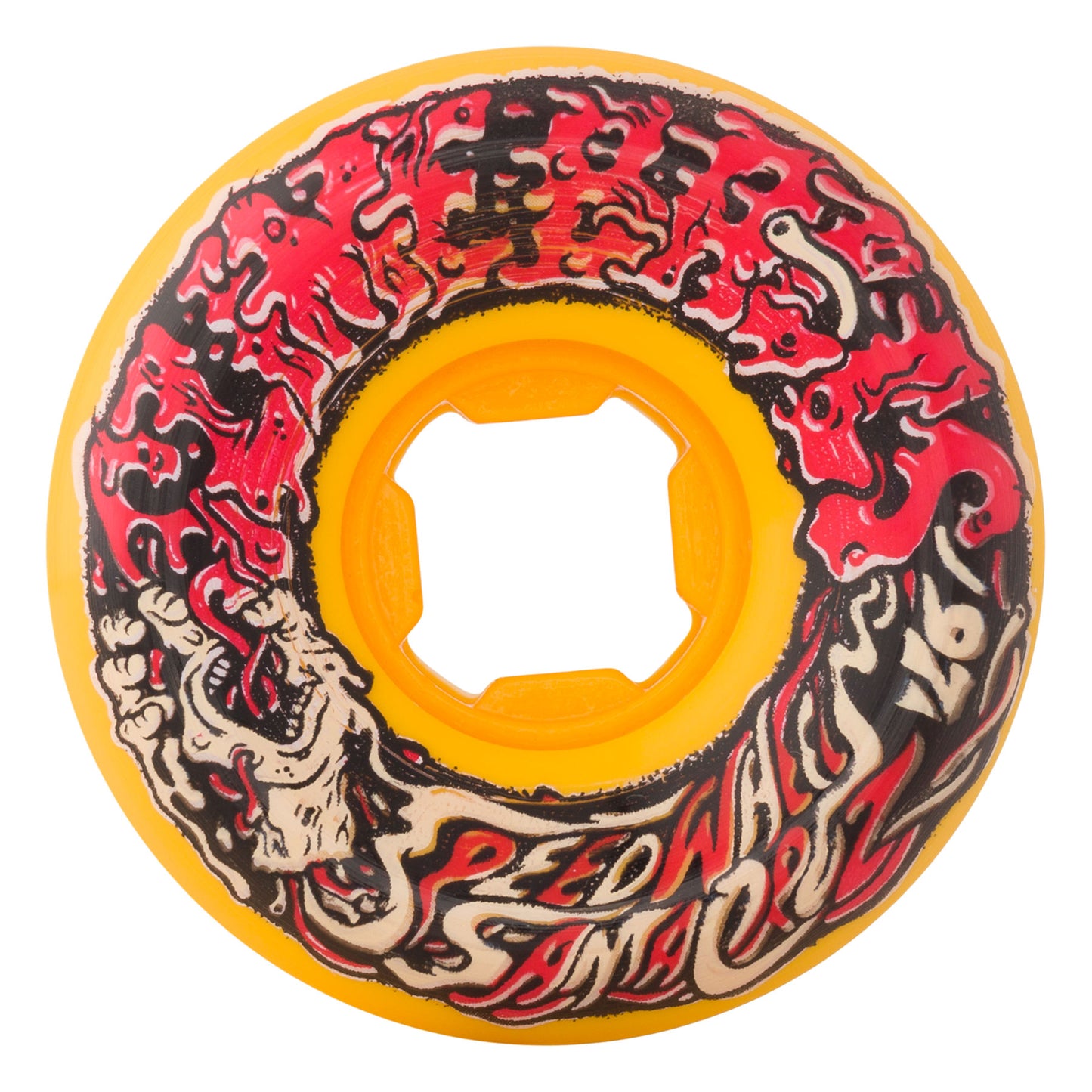 Slime Balls Wheels Vomit Mini Orange 53mm 97a Skateboard Wheels