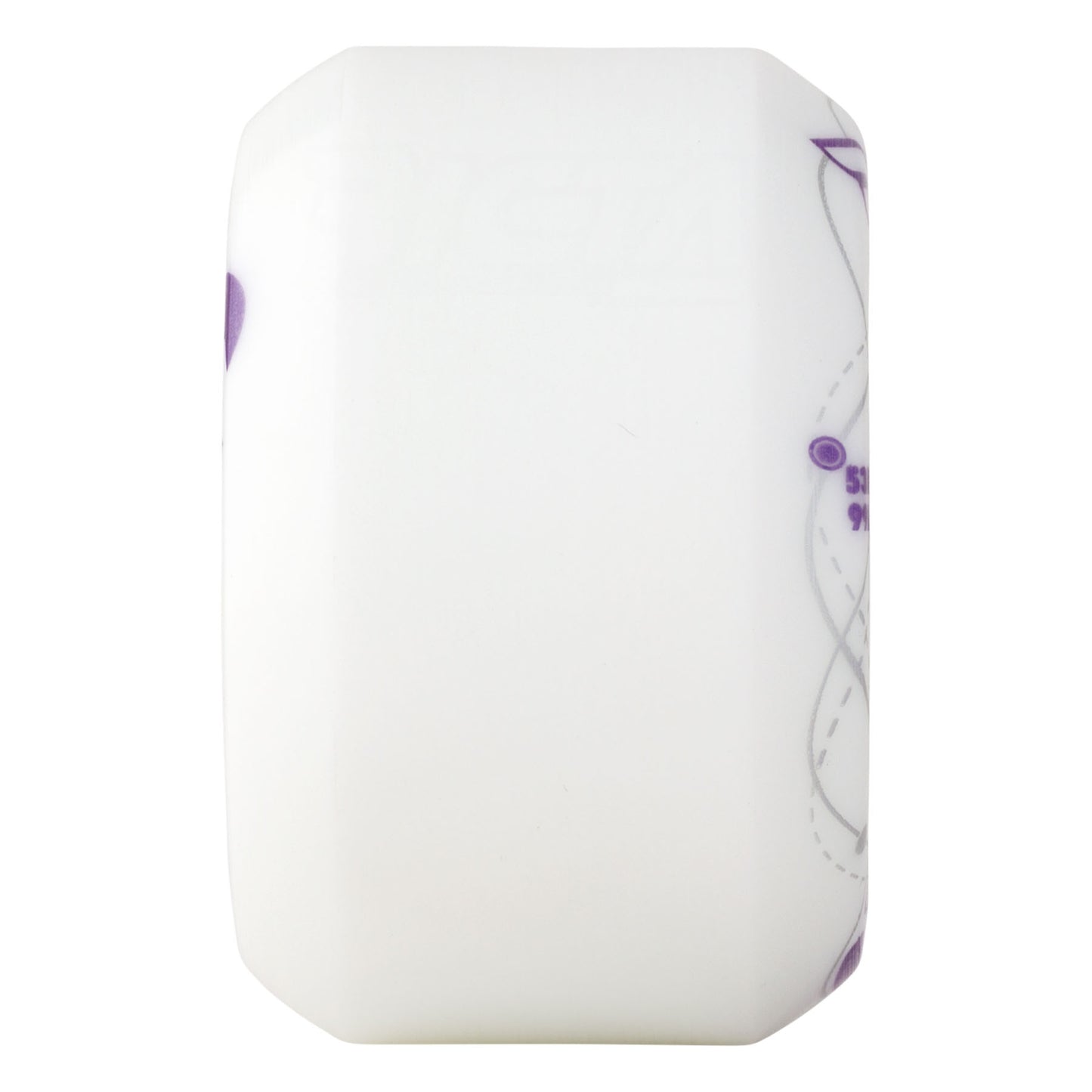 Ricta Wheels 53mm 99a Brevard Orbital Naturals White Purple Wide Skateboard Wheels (Set of 4)