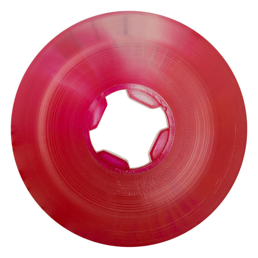 OJ Wheels 56mm 95a DNA Curbsuckers Bloodsuckers Red Clear Swirl Skateboard Wheels