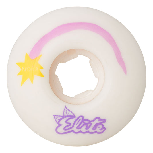 OJ Wheels Nora Vasconcellos Elite White EZ Edge 54mm 101a Skateboard Wheels