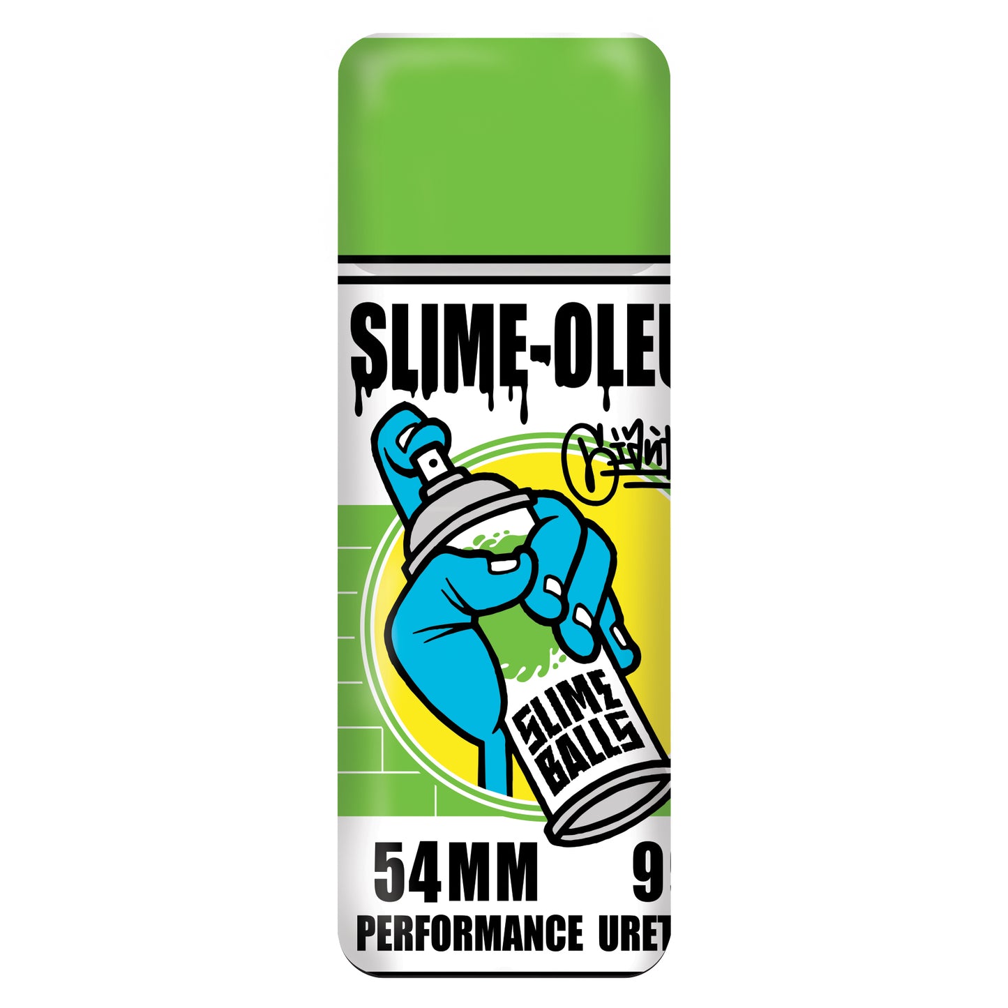 Slime Balls Wheels 54mm 99a Mike Giant Speed Balls Black Skate Wheels
