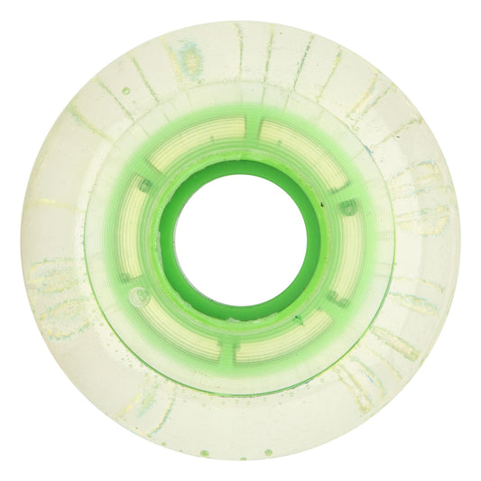 Ricta Wheels 57mm 78a Clear Splatter Clouds Camo Green Skateboard Wheels