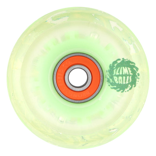 Slime Balls Wheels 60mm 78a Jelly Fish Light Ups OG Slime GITD Lonboard Wheels